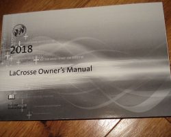 2018 Buick LaCrosse Owner's Manual