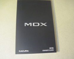 2018 Acura MDX Hybrid Owner's Manual