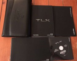 2018 Acura TLX Owner Operator User Guide Manual Set