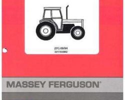 Massey Ferguson 3311556M2 Parts Book - 364F Tractor (prior sn D03066)