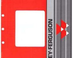 Massey Ferguson 3311792M3 Parts Book - 396CF Crawler