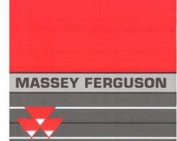 Massey Ferguson 3378306M3 Operator Manual - 6200 Series Tractor (eff sn J)