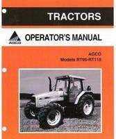 AGCO 3378324M2 Operator Manual - RT115 / RT95 Tractor