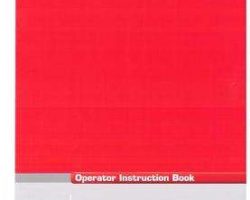 Massey Ferguson 3378434M4 Operator Manual - 6400 Series Tractor (UK only, not for North America))