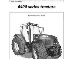 Massey Ferguson 3378825M1 Operator Manual - 6497 / 6499 Tractor (tier 3, sn R185020 - T114080)