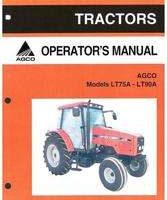 AGCO 3378882M2 Operator Manual - LT75A / LT90A Tractor (mech shuttle, speedshift, powershift)