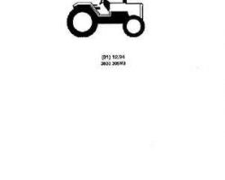 Massey Ferguson 3603305M3 Parts Book - 283 Tractor (Brazil)