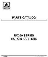 AGCO 3643663M92 Parts Book - RC248 / RC260 / RC272 Rotary Cutter