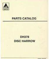 AGCO 3643671M91 Parts Book - DH378 Disc Harrow