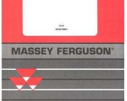 Massey Ferguson 3643678M91 Operator Manual - 3006 Rotary Cutter