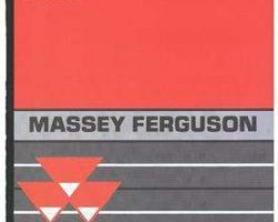 Massey Ferguson 3651933M1 Operator Manual - 3200 V Series Tractor