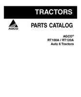 AGCO 3906002M5 Parts Book - RT100A / RT120A Tractor (Auto 6)