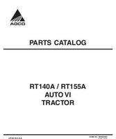 AGCO 3906003M4 Parts Book - RT140A / RT155A Tractor (Quadrashift)