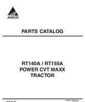AGCO 3906005M4 Parts Book - RT140A / RT155A Tractor (PowerMaxx CVT, tier 2)