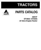 AGCO 3906072M6 Parts Book - DT180A / DT200A Tractor (PowerMaxx CVT)