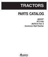AGCO 3906144M10 Parts Book - RT110A Tractor (Auto 6, tier 3)