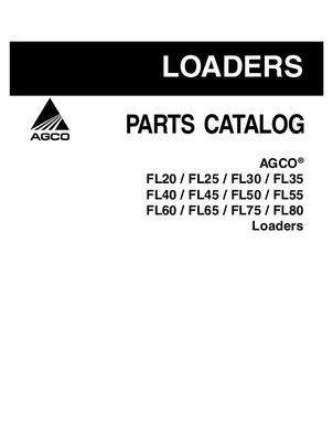 AGCO 3906163M3 Parts Book - FL Series Loader