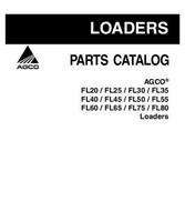 AGCO 3906163M3 Parts Book - FL Series Loader