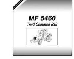 Massey Ferguson 3906173M12 Parts Book - 5460 Tier3 Common Rail Tractor