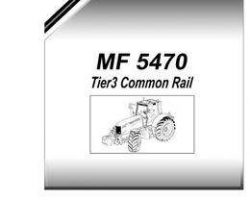 Massey Ferguson 3906174M12 Parts Book - 5470 Tier3 Common Rail Tractor