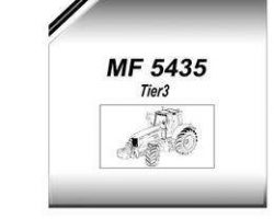 Massey Ferguson 3906177M11 Parts Book - 5435 Tier 3 - Common Rail Tractor