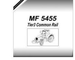 Massey Ferguson 3906179M12 Parts Book - 5455 Tractor (tier 3, common rail)