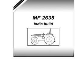 Massey Ferguson 3906284M7 Parts Book - 2635 TRACTOR