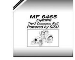 Massey Ferguson 3906308M5 Parts Book - 6465 Tractor (Sisu, tier 3, Dyna 6)