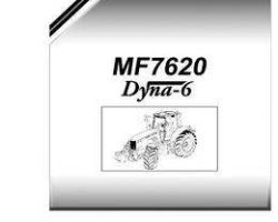 Massey Ferguson 3906348M4 Parts Book - 7620 Tractor (Dyna-6)