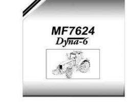 Massey Ferguson 3906350M4 Parts Book - 7624 Tractor (Dyna-6)