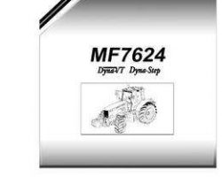 Massey Ferguson 3906355M4 Parts Book - 7624 Tractor (Dyna-VT, Dyna-Step)