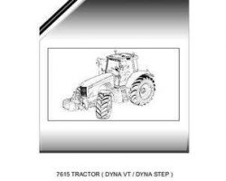 Massey Ferguson 3906405M5 Parts Book - 7615 Tractor (Dyna-VT, Dyna-Step)