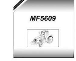 Massey Ferguson 3906417M3 Parts Book - 5609 Tractor