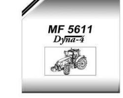 Massey Ferguson 3906431M3 Parts Book - 5611 Tractor (Dyna 4)