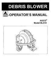 AGCO 4263289M1 Operator Manual - BL510 Debris Blower