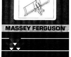 Massey Ferguson 4263566M1 Parts Book - 2340 Dozer Blade