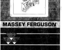 Massey Ferguson 4263577M1 Parts Book - 8300001 Snow Blower (options)