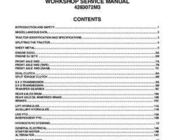 Massey Ferguson 2605 2615 Tractor Service Manual Packet