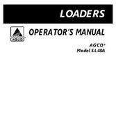 AGCO 4283141M1 Operator Manual - SL48A Loader