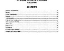 Massey Ferguson 8816 8824 Planter Service Manual