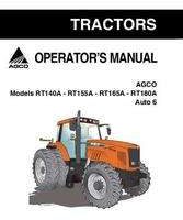 AGCO 4315054M2 Operator Manual - RT140A / RT155A / RT165A / RT180A Tractor (Auto 6, tier 3)