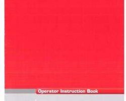 Massey Ferguson 4315416M1 Operator Manual - 6465 / 6475 / 6480 Tractor (tier 3)