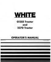 White 432399 Operator Manual - G1355 / 2270 Tractor