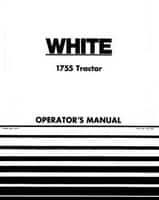 White 432402 Operator Manual - 1755 Tractor