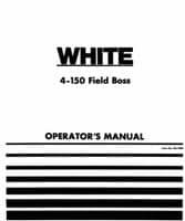 White 432408B Operator Manual - 4-150 Tractor