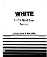 White 432412E Operator Manual - 2-105 Tractor