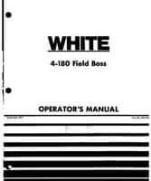 White 432414B Operator Manual - 4-180 Tractor