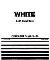 White 432431D Operator Manual - 2-85 Tractor