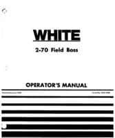 White 432438C Operator Manual - 2-70 Tractor