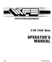 White 432440 Operator Manual - 2-50 Tractor